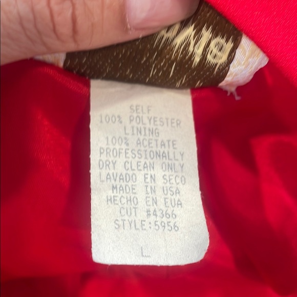 Elegant Red Evening Dress - Picture 6 of 6